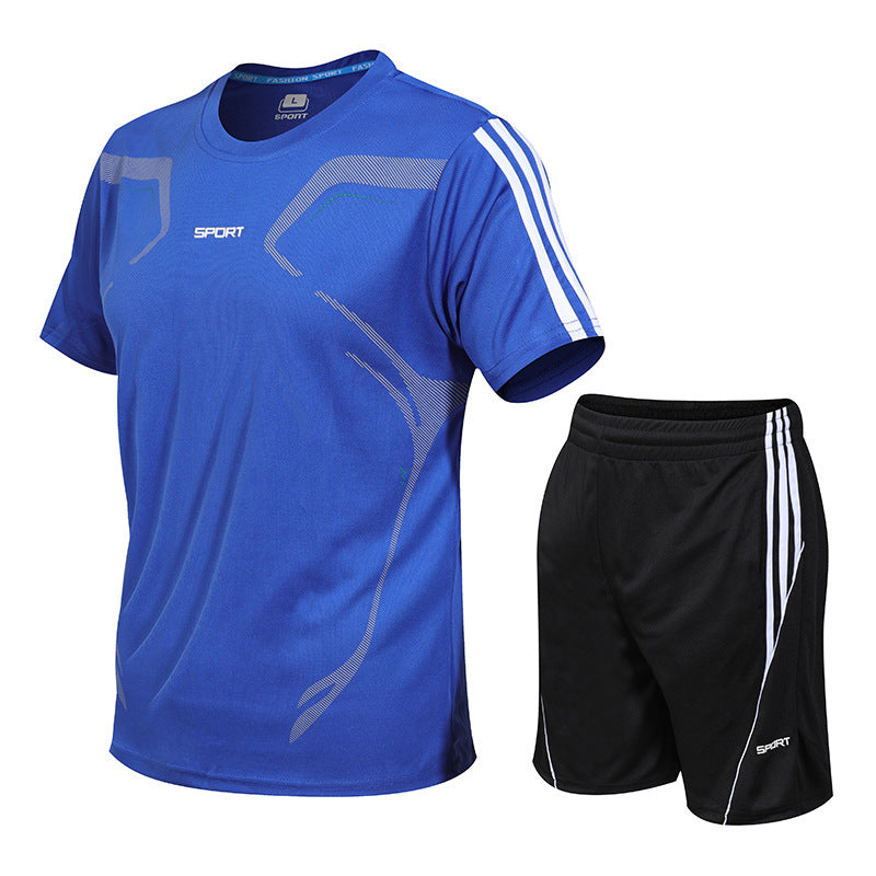 Zweiteiliges Freizeit-Sportanzug-Set für Herren