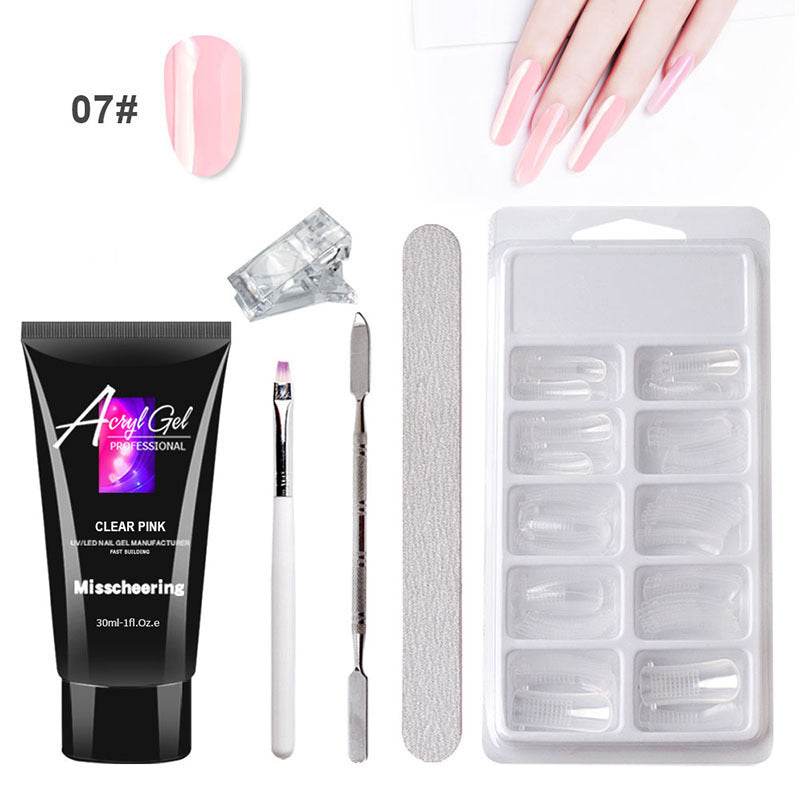 Extension d'ongles en gel indolore - Style & confort