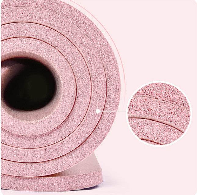 Tapis de yoga de fitness à domicile - Style & confort