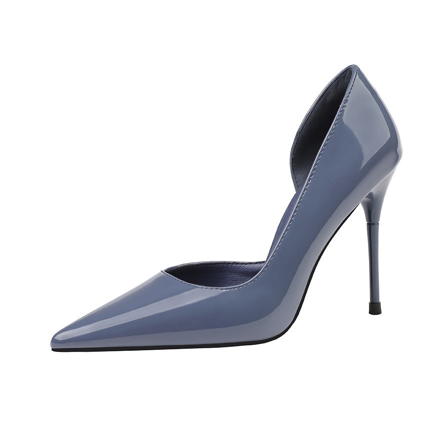 Chaussures à talons hauts et bout pointu avec talons aiguilles creux