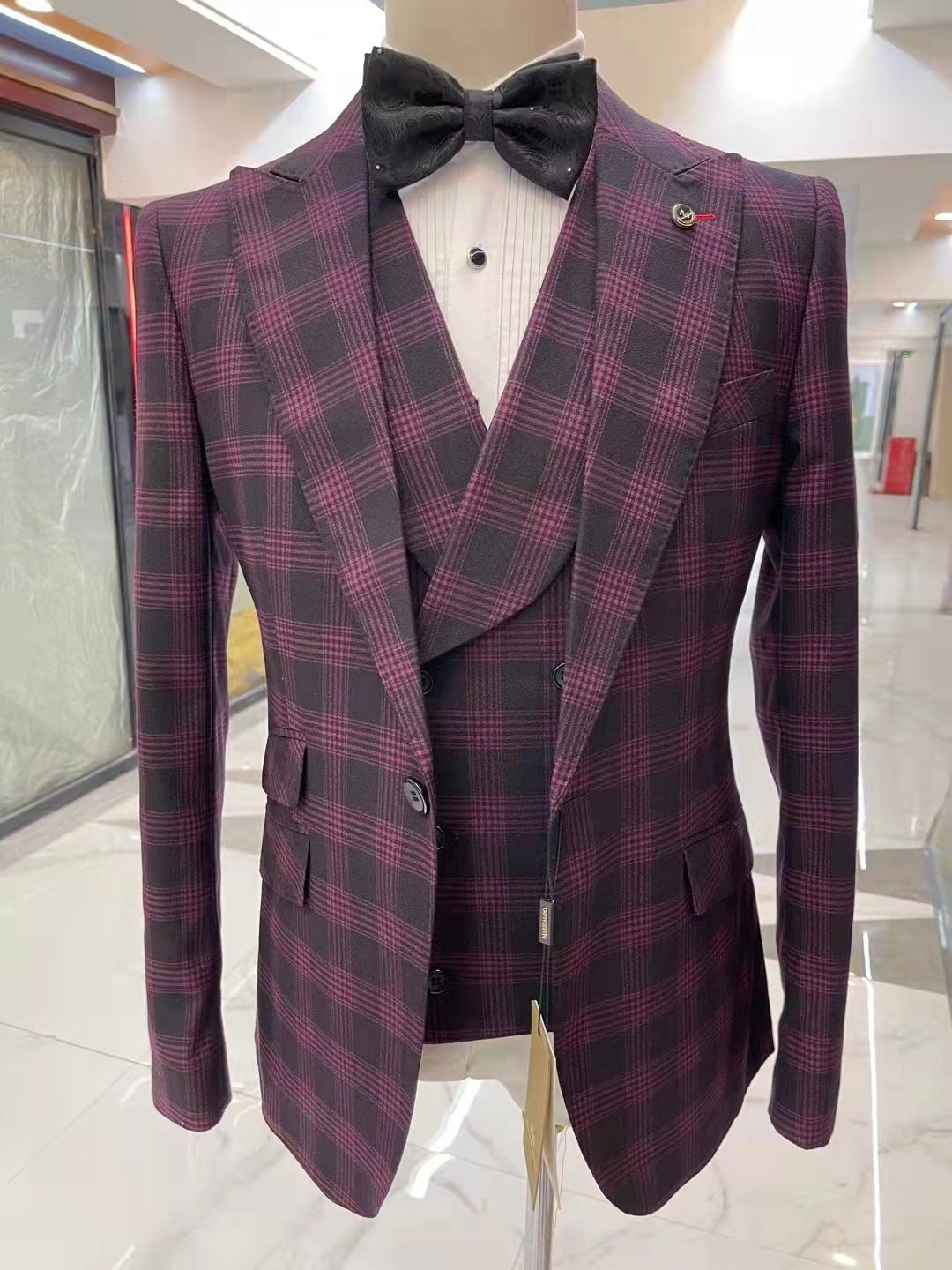 Costume de mariage formel Costume trois pièces