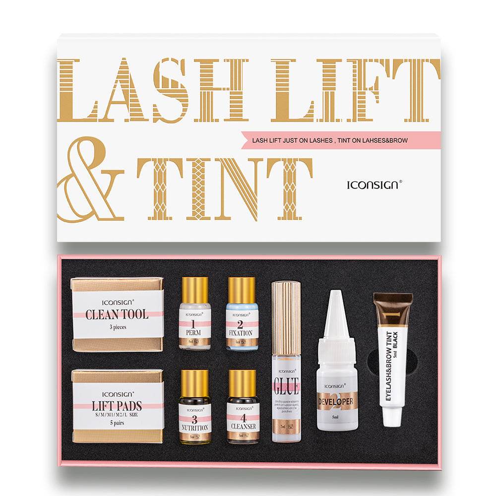 Kit de teinture pour cils et sourcils ICONSIGN - Style & confort