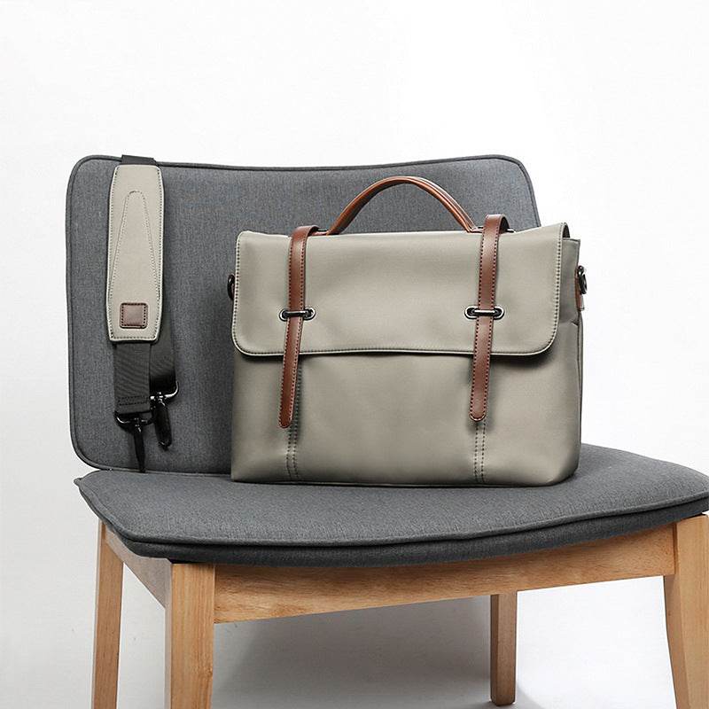 Sac à bandoulière en toile décontracté et portable pour homme - Style & confort