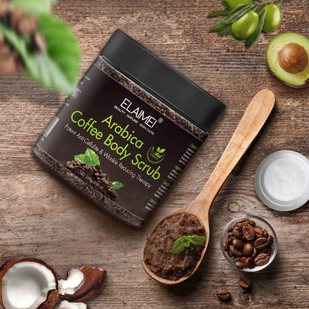 Gommage exfoliant et nettoyant au café - Style & confort