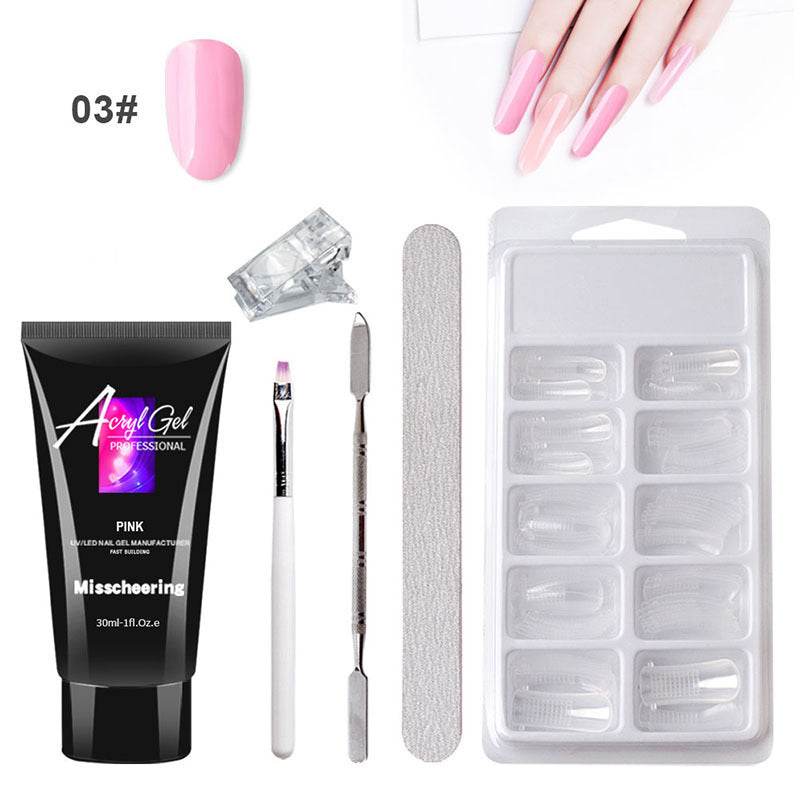 Extension d'ongles en gel indolore - Style & confort