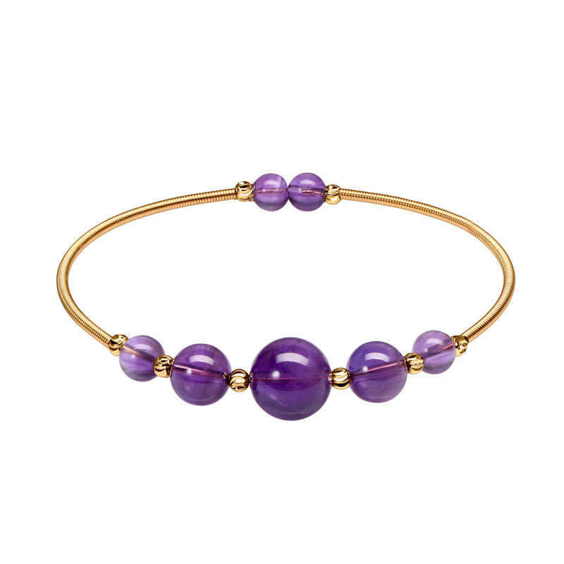 Bracelet simple en cristal naturel