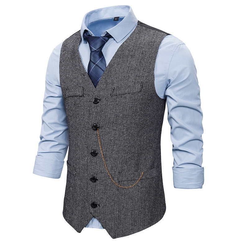 Gilet de costume pour homme