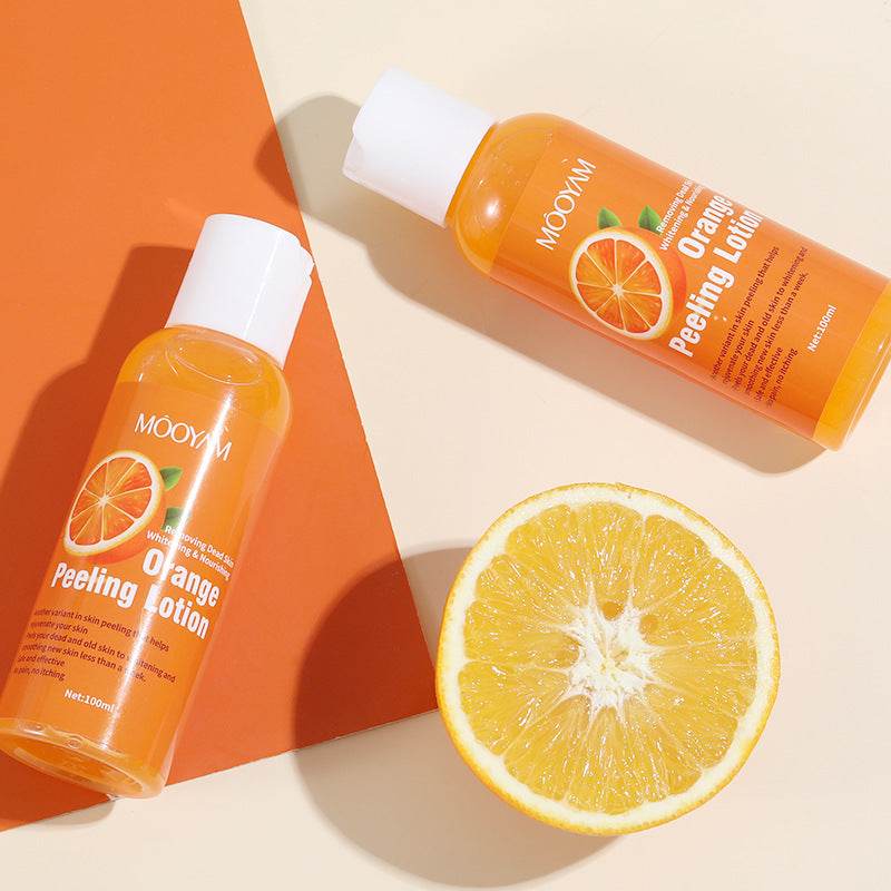 Lotion exfoliante douce à l'écorce d'orange - Style & confort
