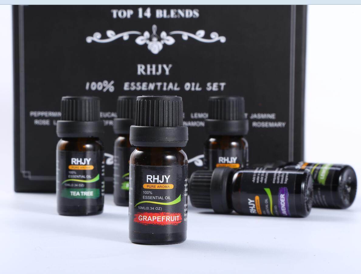 Coffret d'huiles essentielles d'aromathérapie - Style & confort