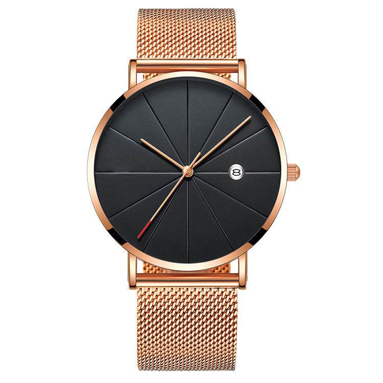 Montre à quartz étanche créative pour homme - Style & confort