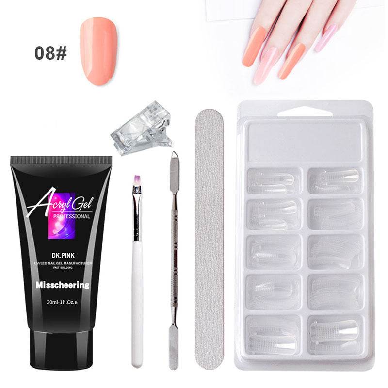Extension d'ongles en gel indolore - Style & confort