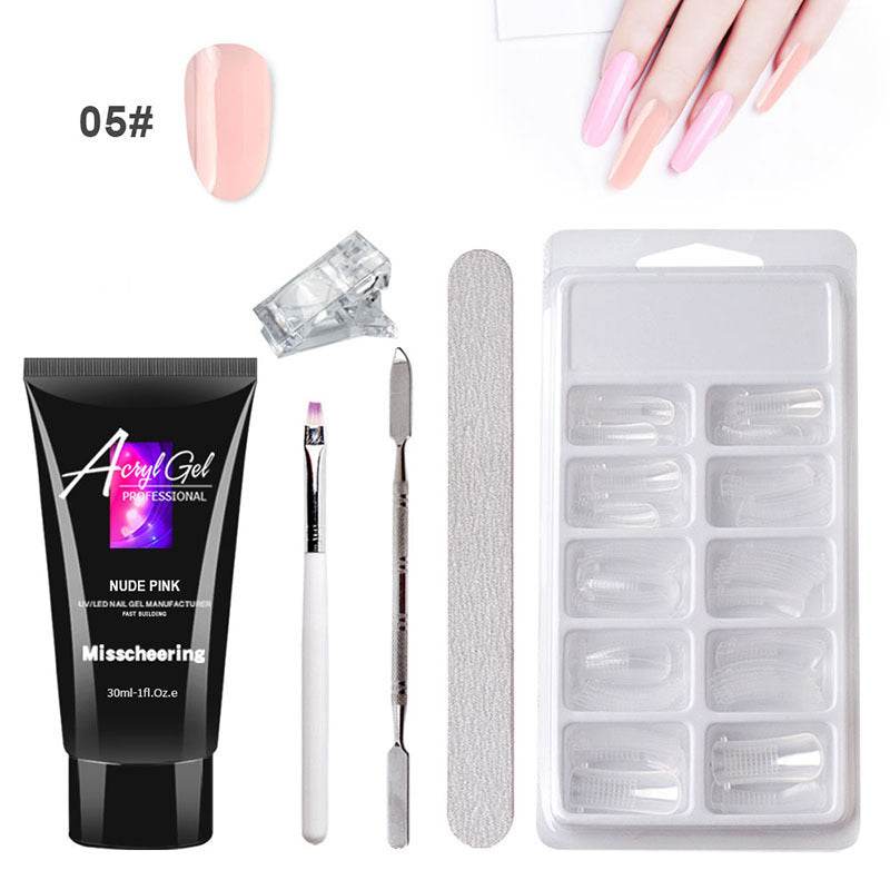 Extension d'ongles en gel indolore - Style & confort