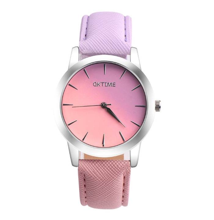 Montre-bracelet à quartz analogique pour femme - Style & confort