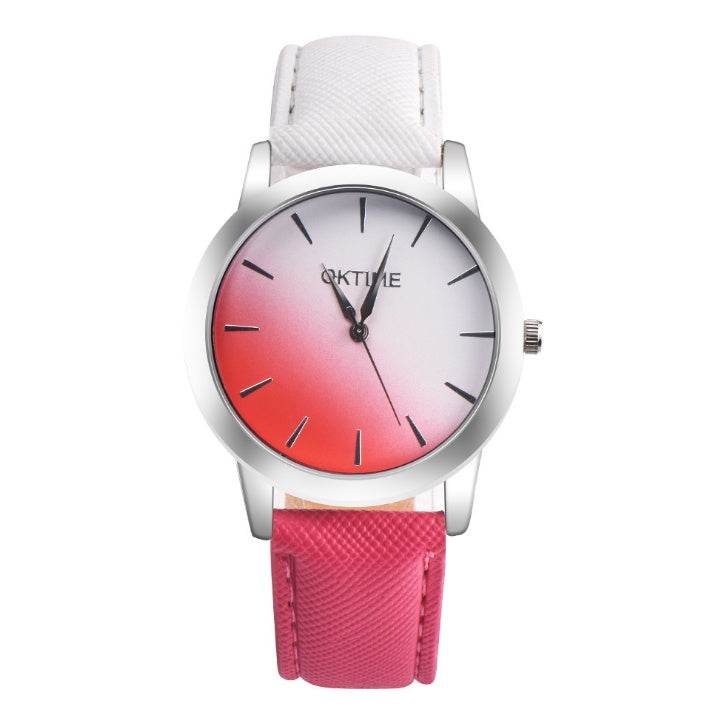 Montre-bracelet à quartz analogique pour femme - Style & confort