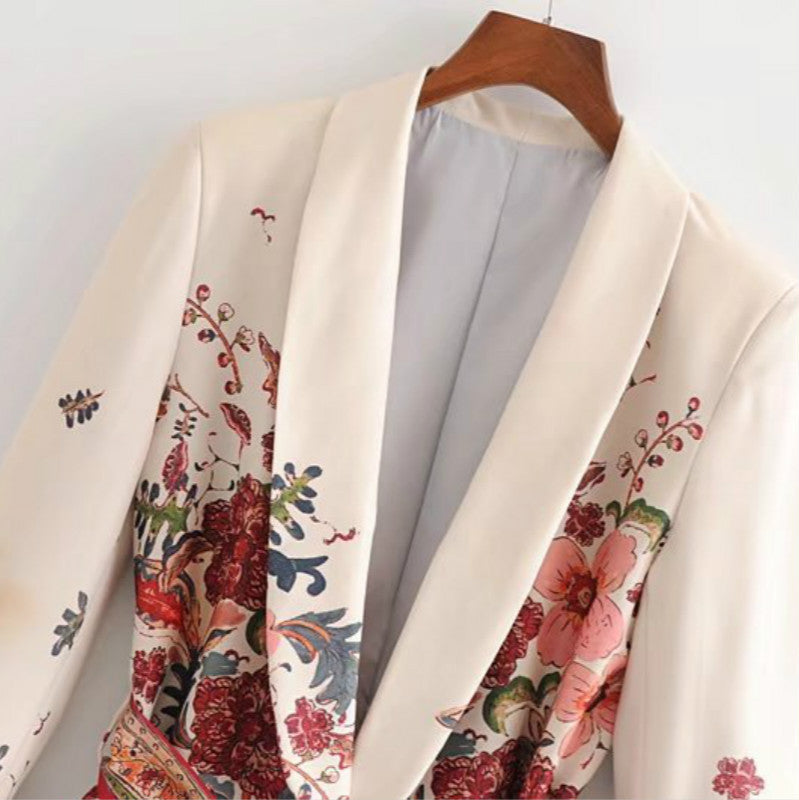 Ensemble veste de costume + pantalon large