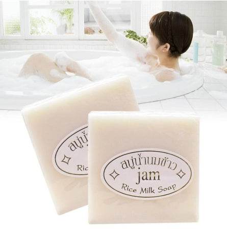 Savon de riz au jasmin, savon artisanal, blanchissant, hydratant - Style & confort