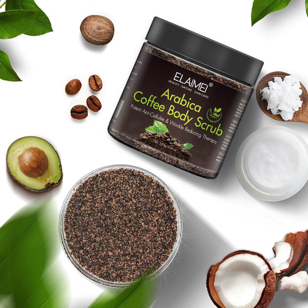 Gommage exfoliant et nettoyant au café - Style & confort