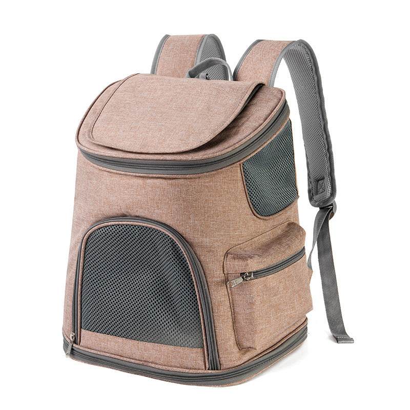 New Dog Bag Backpack Oxford Cloth Out Portable Pet Backpack Dog Shoulder Pet Bag - Style & confort