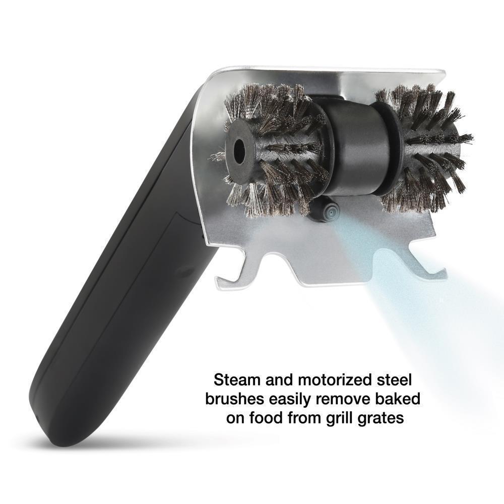 Electric steam grill brush made of stainless steel wire
