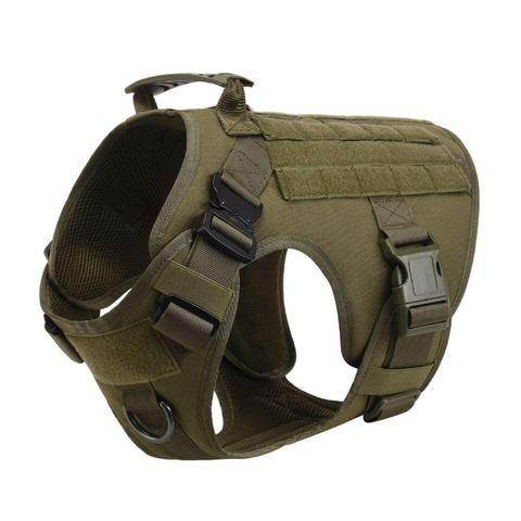 Harnais tactique militaire pour chien - Style & confort