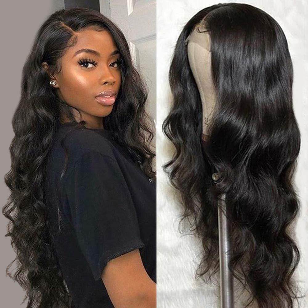 Perruque human hair Noire - Style & confort