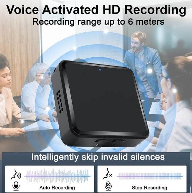 Mini enregistreur vocal portable et compact - Style & confort