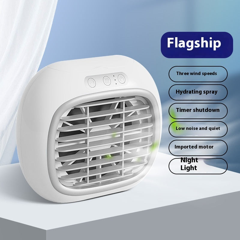 Mini Home Air Conditioner Spray Fan