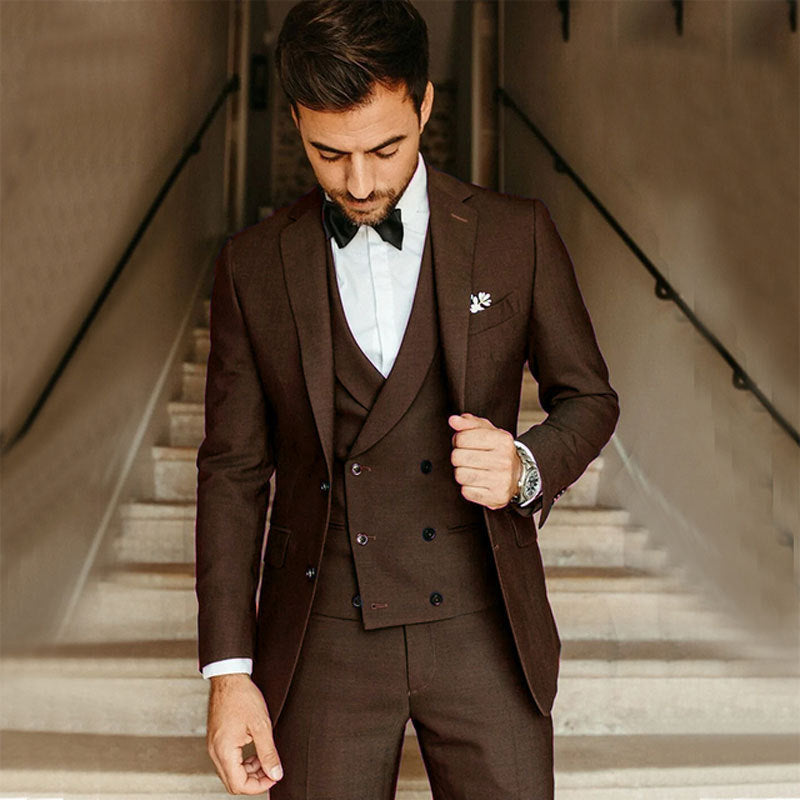Men's slim-fit suit jacket