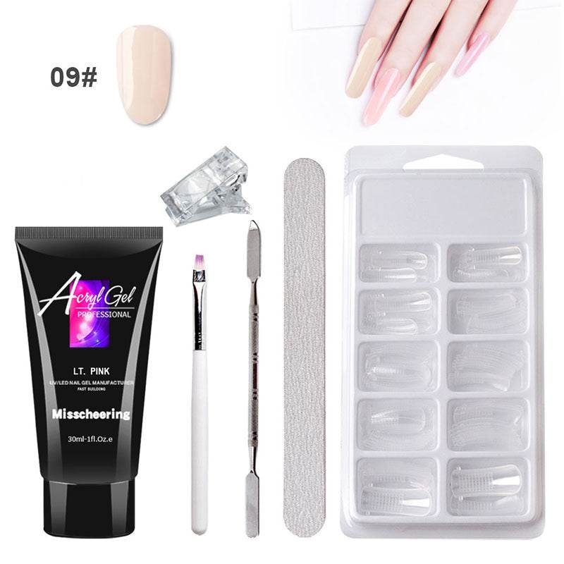 Extension d'ongles en gel indolore - Style & confort