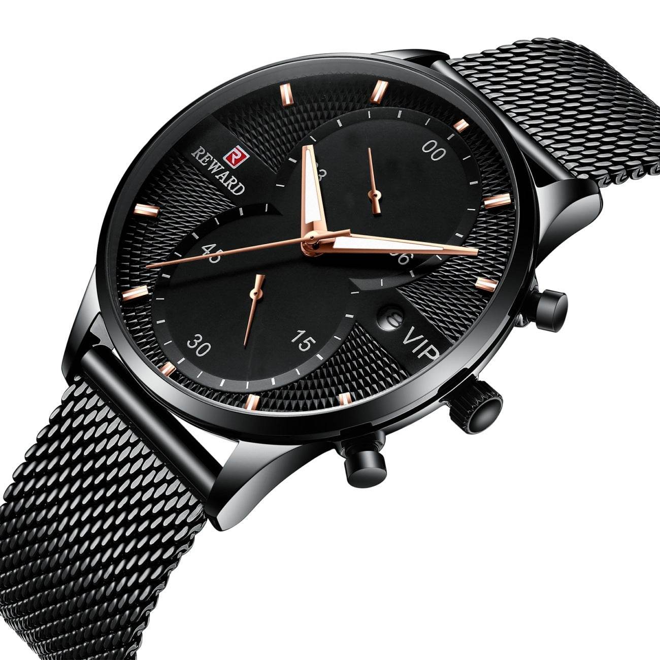 Montre Homme Quartz Etanche Calendrier Horloger - Style & confort