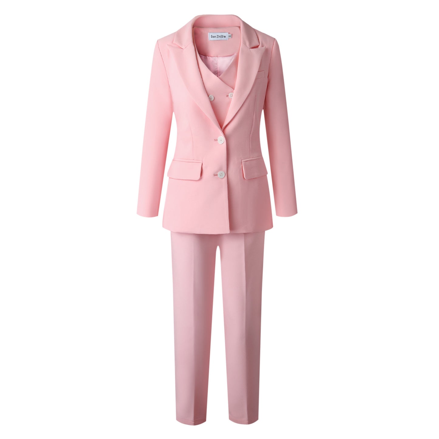 Costume trois pièces de style britannique, veste, gilet, pantalon