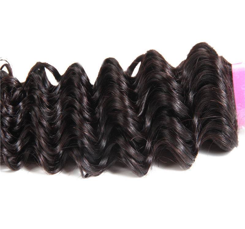 Tissage curly de cheveux humains - Style & confort