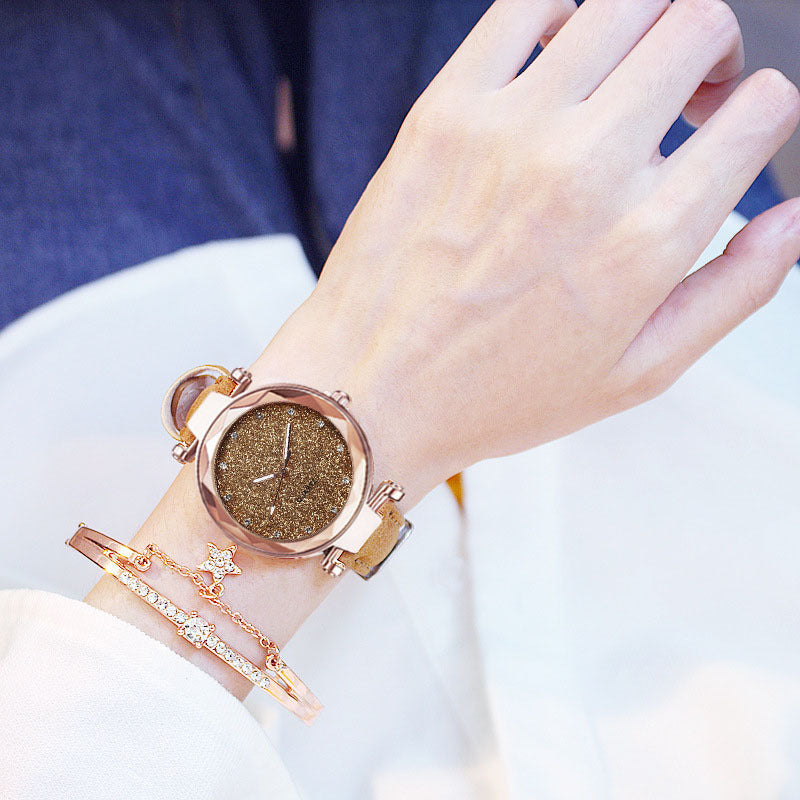 Coffret cadeau montre-bracelet pour femme