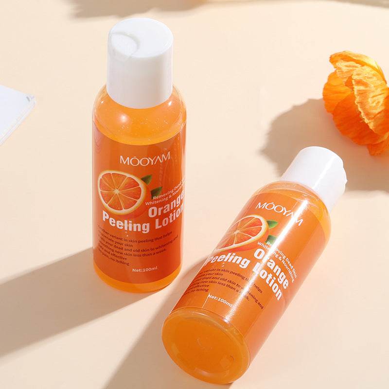 Lotion exfoliante douce à l'écorce d'orange - Style & confort