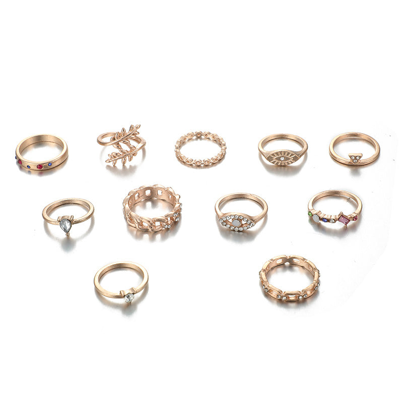 Bague 11 pièces