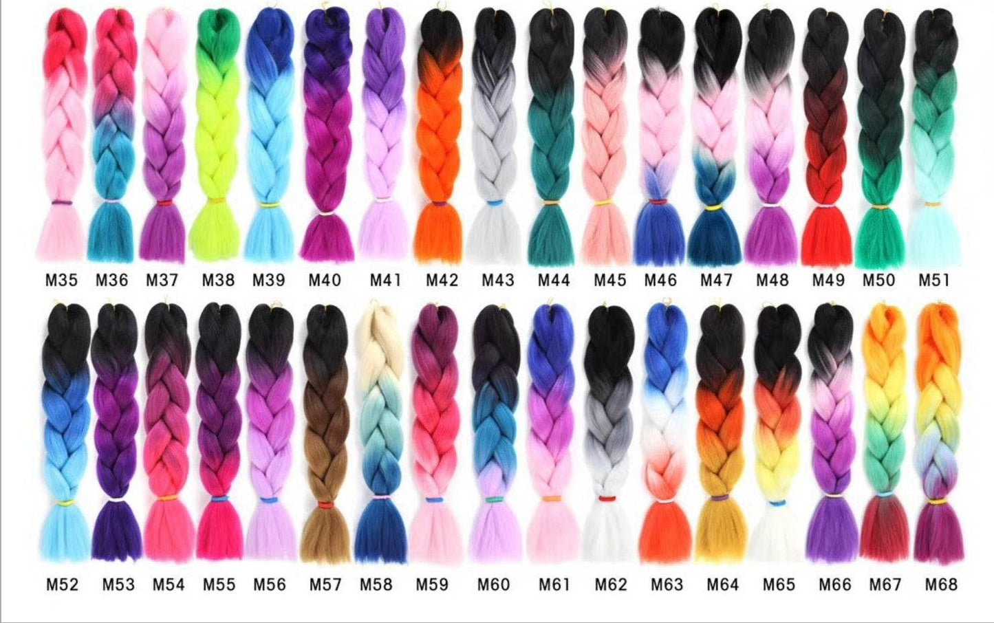 Mèches extensions tresses - Style & confort