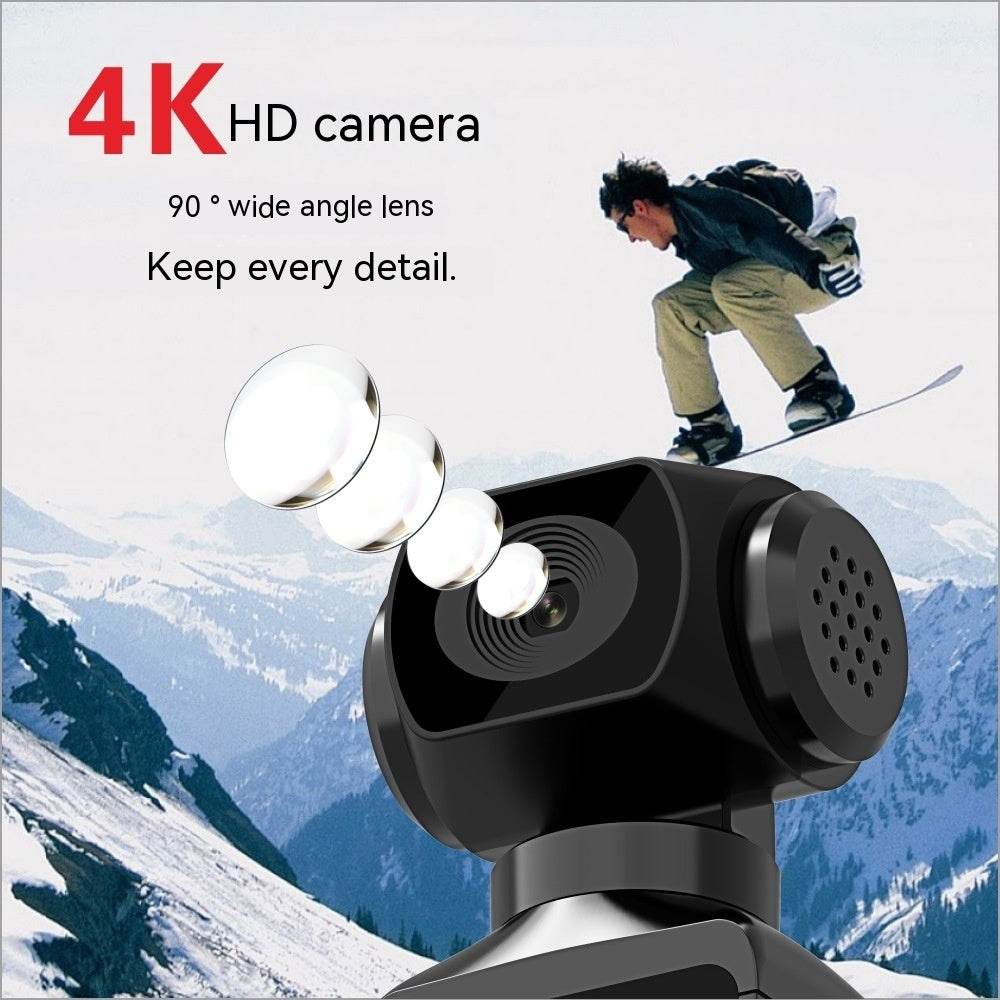 Caméra de poche de sport 4K rotative à 270 degrés - Style & confort