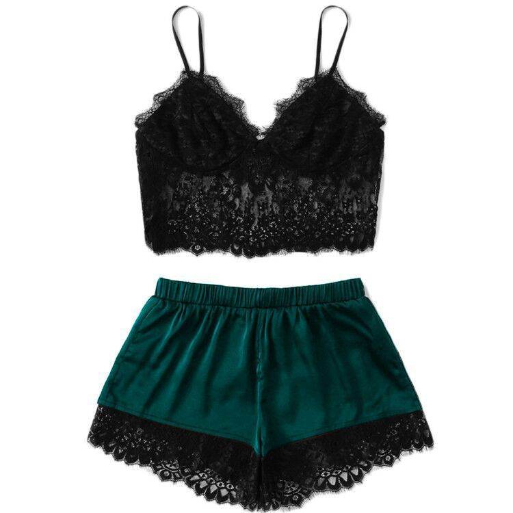 Lingerie sexy en dentelle fendue pour femme sexy - Style & confort