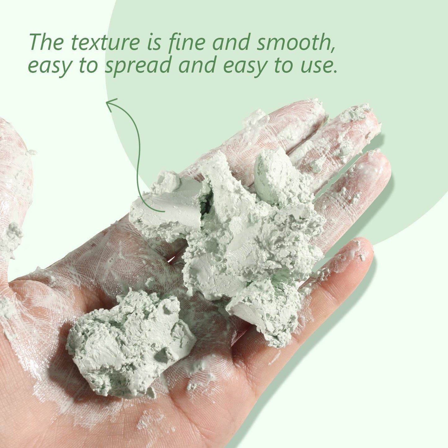 Masque nettoyant au thé vert pour points noirs et acné - Style & confort