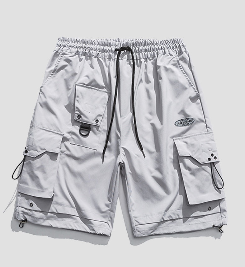 Short pour homme, ample, décontracté, avec poches