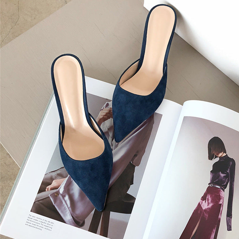 Chaussons à talons hauts pour femmes Fashion Baotou