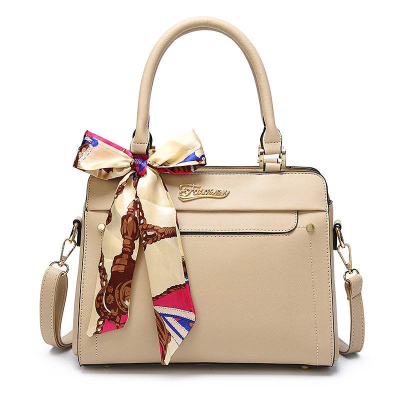 Sac Kelly à motif croisé à bandoulière portable - Style & confort