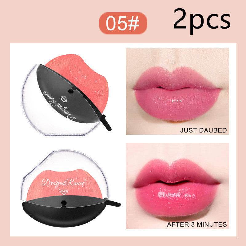 Le rouge à lèvres pailleté nacré Lazy Lips - Style & confort