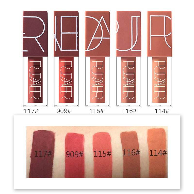Lip gloss suit 5pcs - Style & confort
