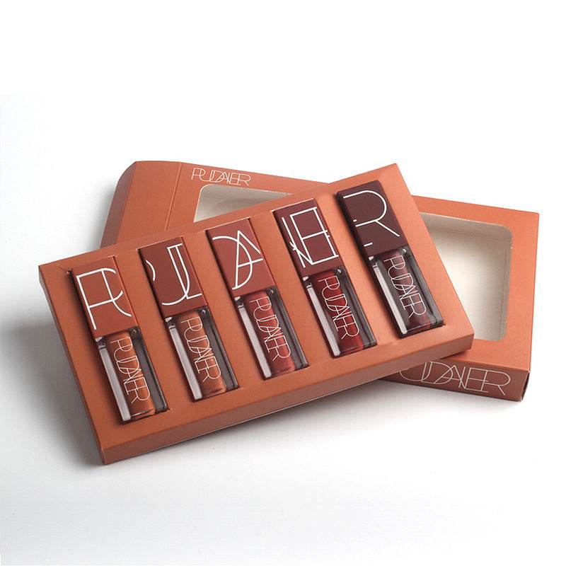 Lip gloss suit 5pcs - Style & confort