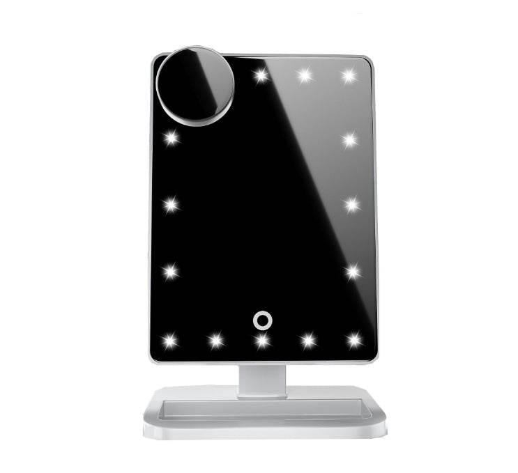 Miroir de maquillage à écran LED - Style & confort