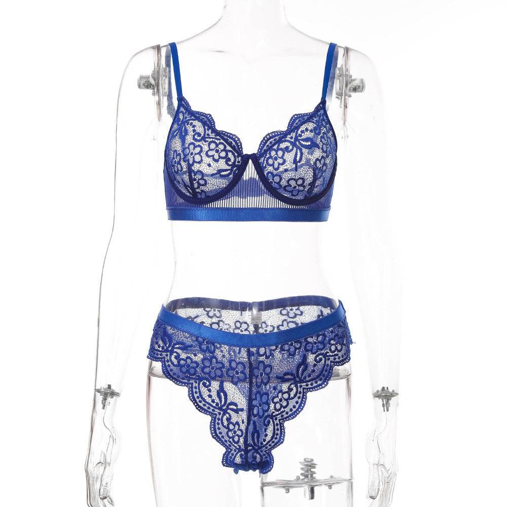 Ensemble de lingerie sexy en dentelle à la mode pour femme - Style & confort