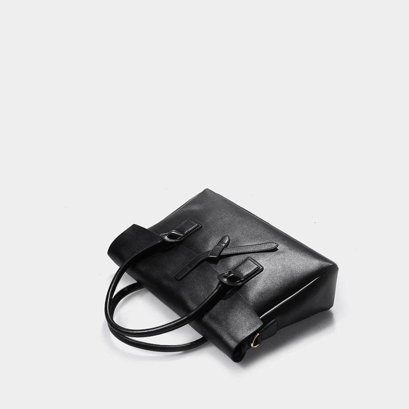 Mallette en vrai cuir pour ordinateur, porte-documents A4 - Style & confort
