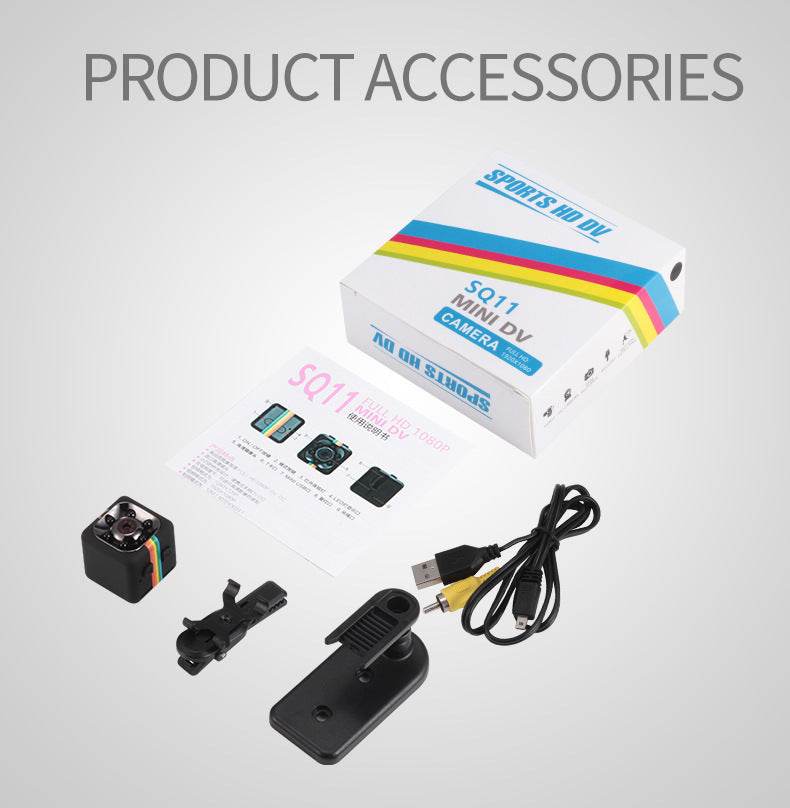 SQ11 HD 1080P DV super mini caméra - Style & confort