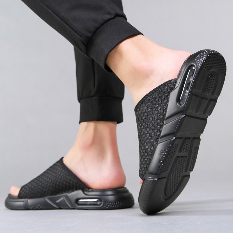 Chaussons d'extérieur de couleur unie pour Hommes